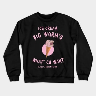Ice Cream Bigworm Alaska Crewneck Sweatshirt
